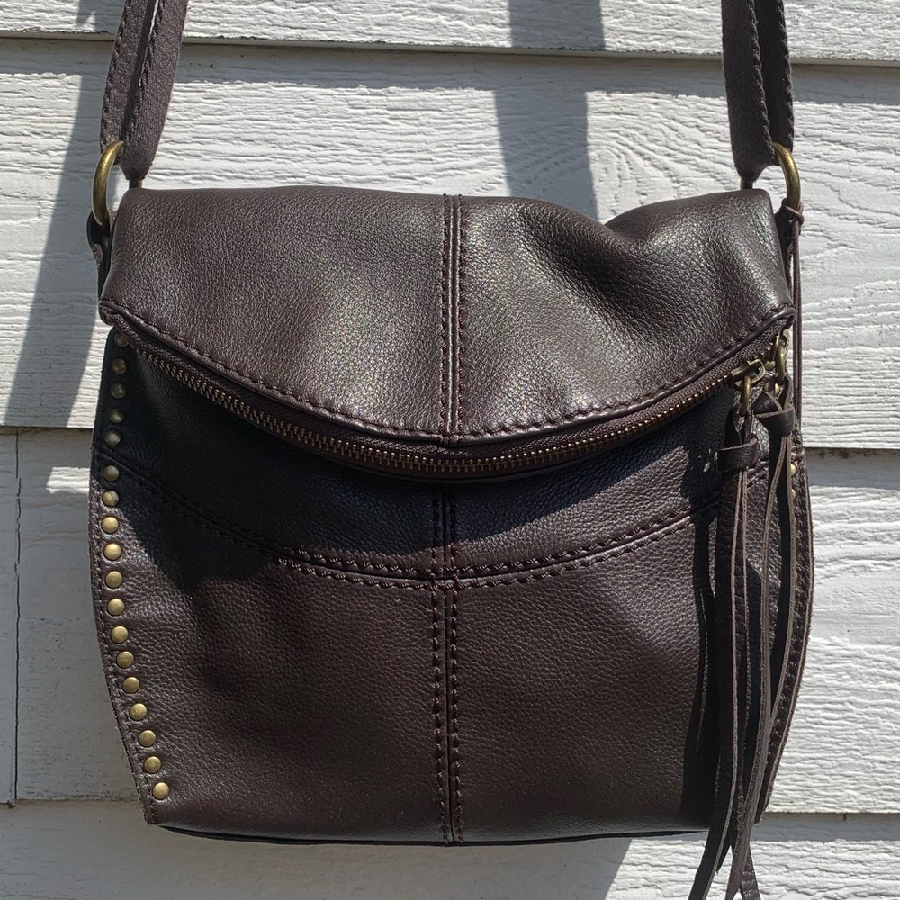 The Sak Silverlake Crossbody Dark Chocolate Brown